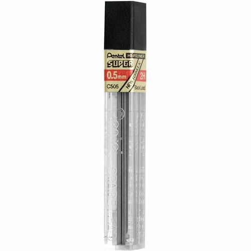Lead, 0.5 Millimeter, 2H, Black 12/BX