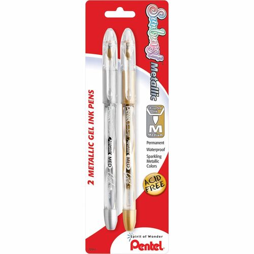 Pen, Sunburst, Assorted 2/PK