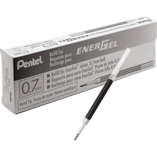 Refill, Gel, EnerGel, 0.7 Millimeter, Black 12/BX