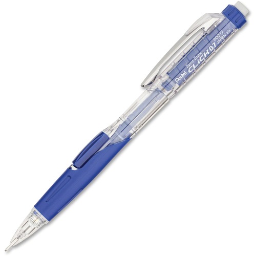 Pencil, Twist, Click, 0.7 Millimeter, Blue Ebony