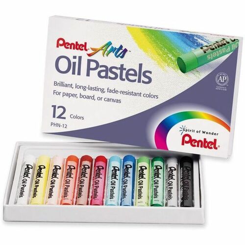 Pastel, Oil, Ast 12/ST