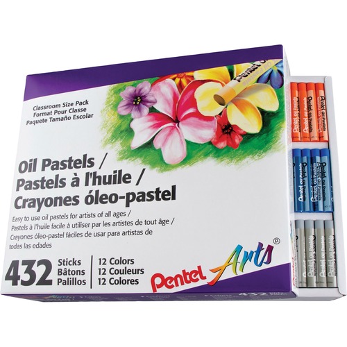 Pastel, Oil, Clip Pack, 432 Pc 432/BX