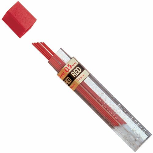 Refill, Lead, 0.5 Millimeter, Red 12/DZ