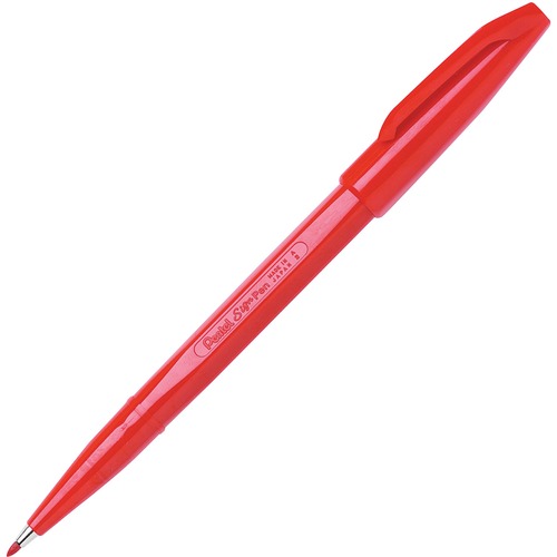 Pen, Signing, Fine, Red 12/DZ