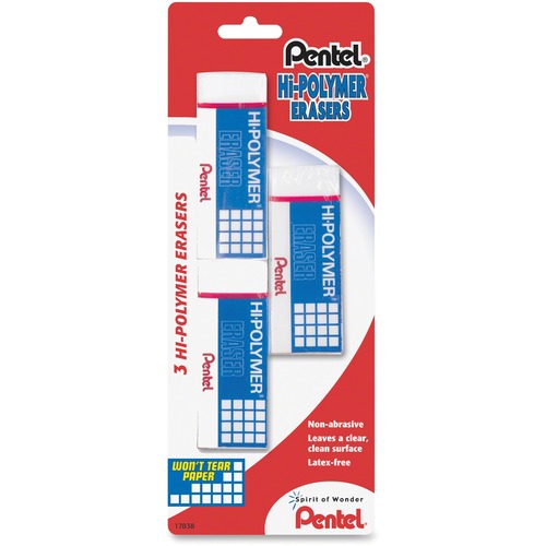 Eraser, Hi-Polymer 3/PK