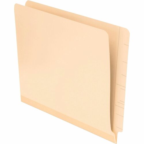 Folder, File, End Tab, Laminated 100/BX