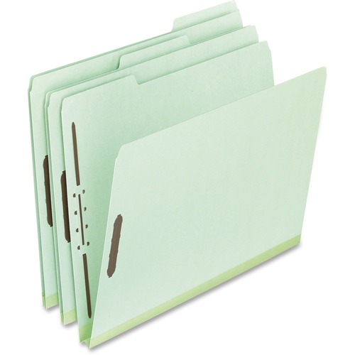 Folder, Exp 1", Fastener, Letter, Green 25/BX