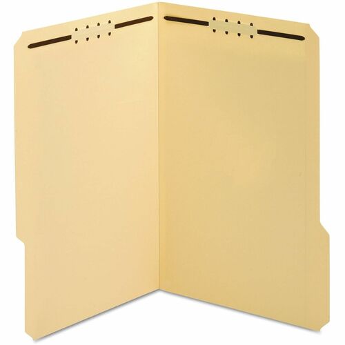 Fastener Folders 1/3 Cut Tabs, Manila, Legal 50/BX