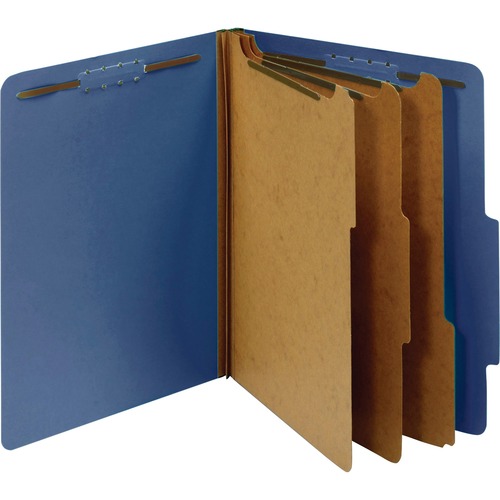 Classification Folders, 25 Point, 3-Div, Letter, 3-1/2 Exp, DBE 10/BX