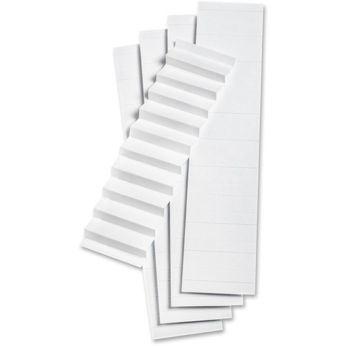 Insert, Tab, 9/16 x 2, Blank, White 100/PK