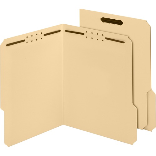 Folder, Fastener, 2 Fastener, Letter, 1/3 50/BX