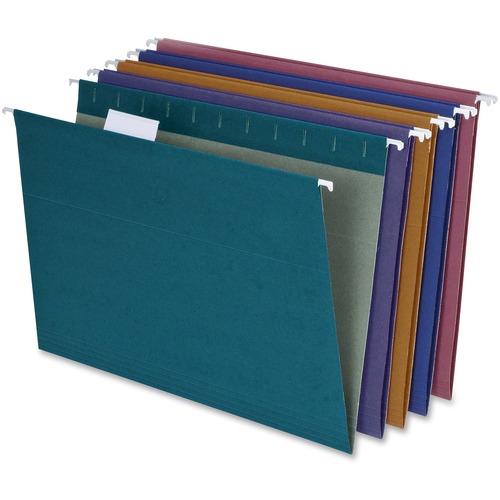 Folder, Hang 100% Recycled, Assorted 20/BX