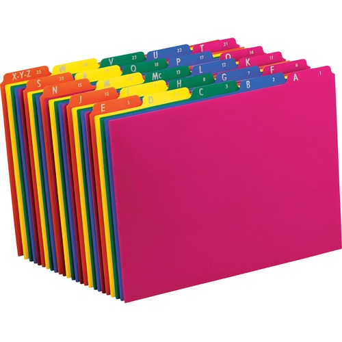 Guide, File, Poly, A-Z 25/ST