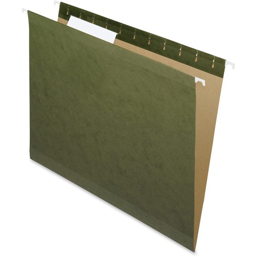 Folder, Hang, Letter, 1/3, Green 25/BX