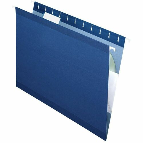 Folder, Hang, Letter, 1/5, Navy 25/BX