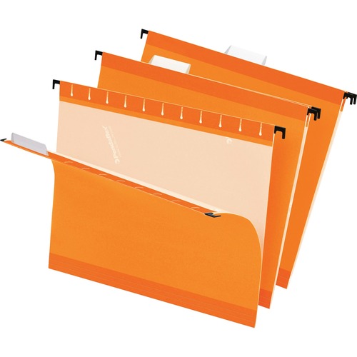 Folder, Hanging, Letter, 1/5, Orange 25/BX