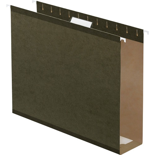 Folder, Hang, 3" Exp, Letter, Green 25/BX