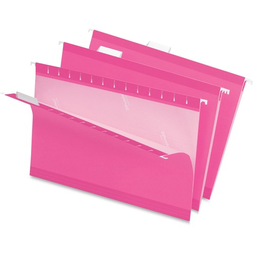 Folder, Hanging, Legal, 1/5, Pink 25/BX