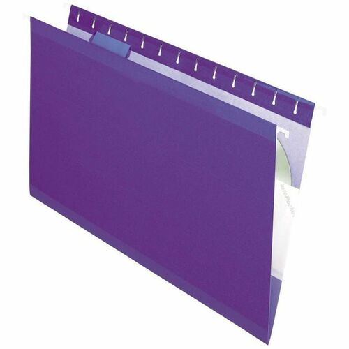 Folder, Hang, Legal, 1/5, Violet 25/BX