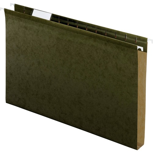 Folder, Hang, 1" Expanding, Legal, Green 25/BX