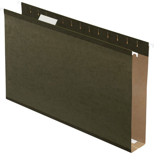 Folder, Hang, 2" Exp, Legal, Green 25/BX