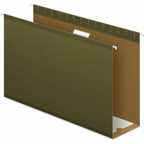 Hanging File, 4", Legal, Standard Green 25/BX