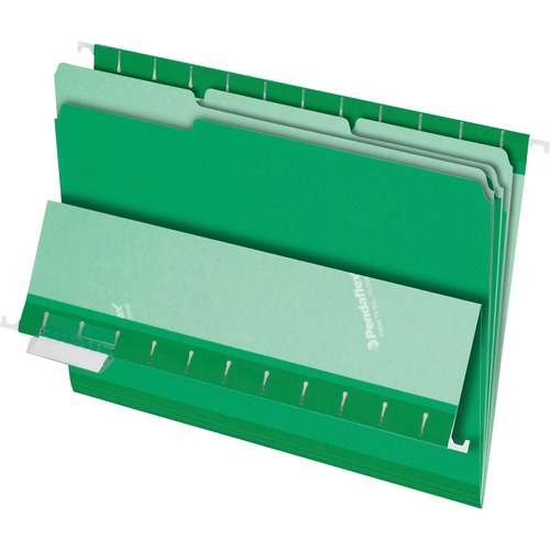 Folder, Interior, Letter, Bottom Gunmetal 100/BX