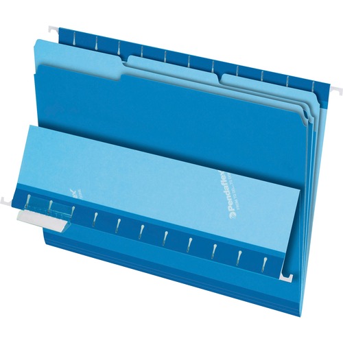 Folder, Interior, Letter, Blue 100/BX