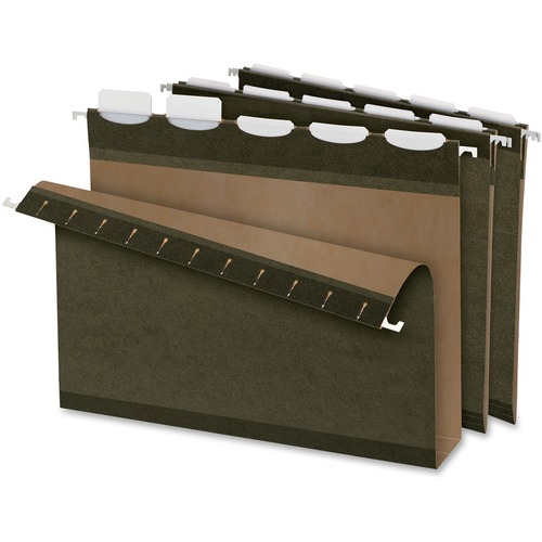 Folder, Hanging, 2" Expansion, Letter, Green 20/BX