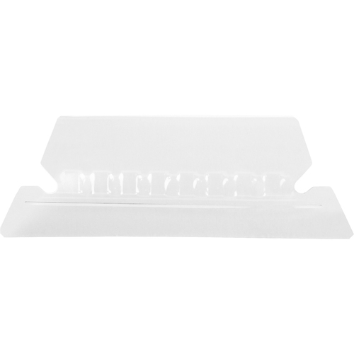 Tab, Folder, Hanging, Plastic, 1/5, Clear 25/PK
