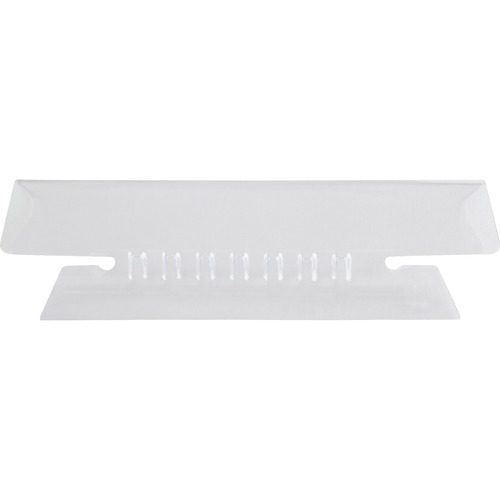 Tab, Folder, Hanging, Plastic, 1/3, Clear 25/PK