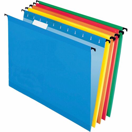 Folder, Hanging, Shrink, Letter, 1/5, Assorted 20/BX