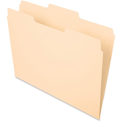 Folder, Ltr, 11 Pt, 1/3-2, Single 100/BX