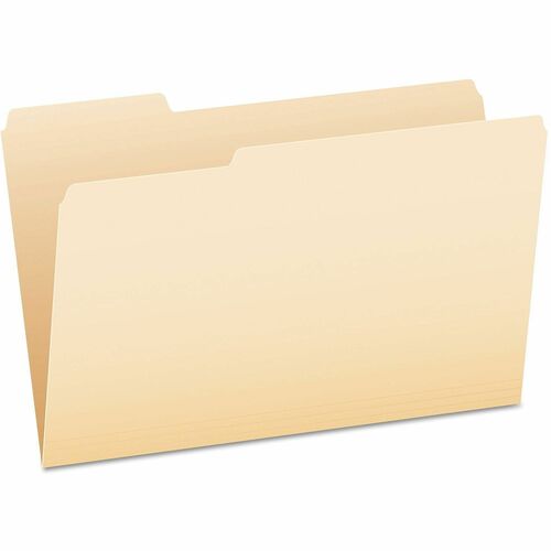 File Folders, Legal Size, Manila, 1/3 Cut 100/BX