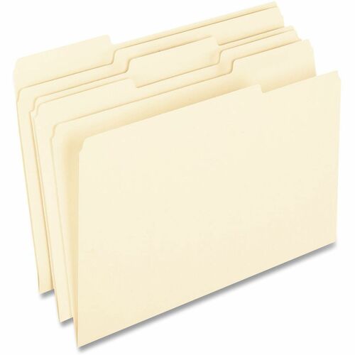 100% Recy File Folders, Manila, Legal Size 100/BX