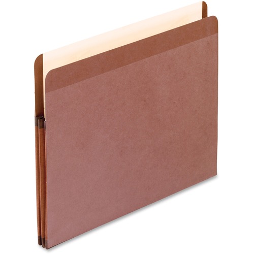 Expanding File Pockets, Vertical, 1-3/4" Expansion, Letter, Red 10/BX