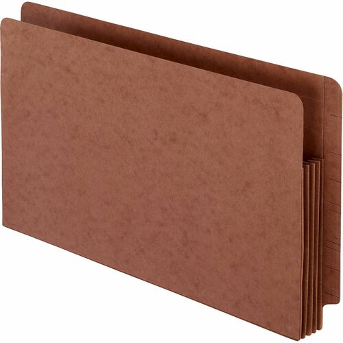File, Pocket, 3.5" Exp, Legal, Red 10/BX