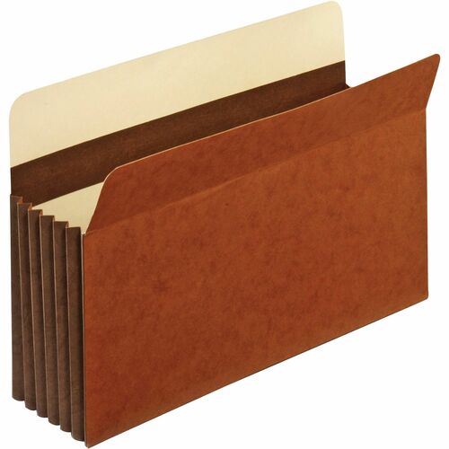 File, Pocket, 5.25" Expandable, Legal, Brown 10/BX
