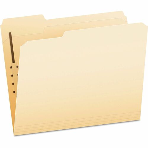Manila Fastener Folders, Letter, 1 Fastener 50/BX