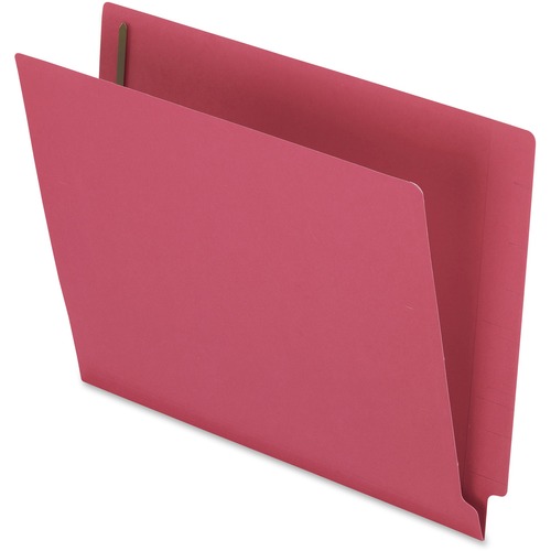 Folder, Expanding, Fastener, Straight, Letter, Red 50/BX