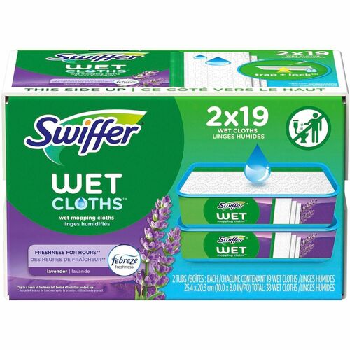 Swiffer Wet Lav 1/2 x 19 2/CT