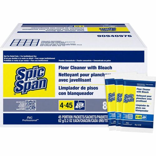 Clnr, Floor, White Bleach, Ss 2.2zpkt 45/CT