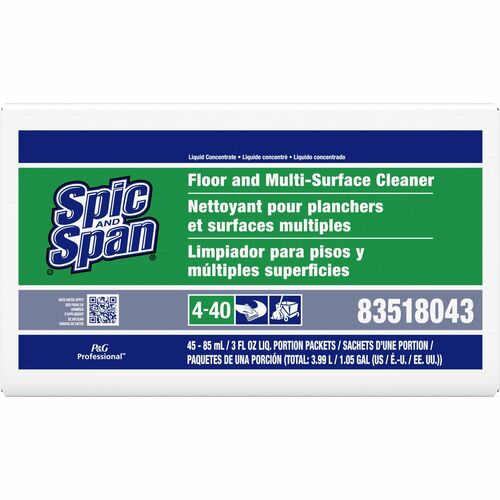 Cleaner, Spic&Span Floor Pac 45/CT