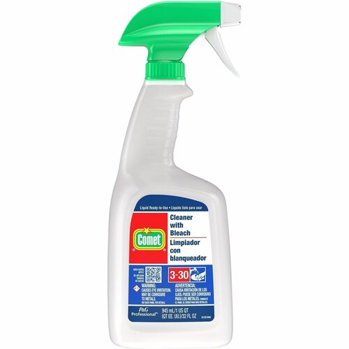 Cleaner, Comet, With Bleach, 32 Ounce