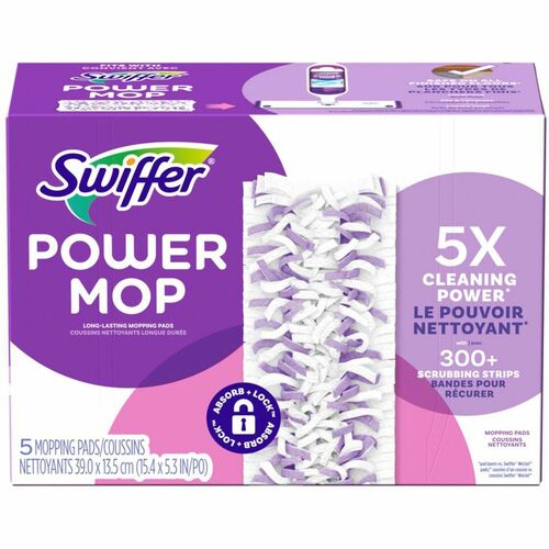Pads, Swiffer Power Mop 5/BX