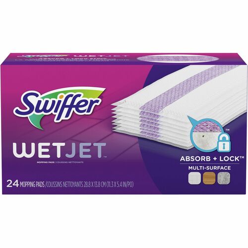 Pad, Refill, Wet Jet, Swiffer 4/CT