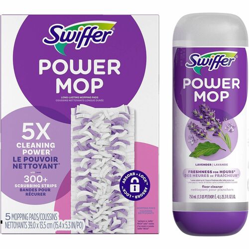 Refill, Swiffer Premium, 5 Pad & Lavender C. Salton 4/CT