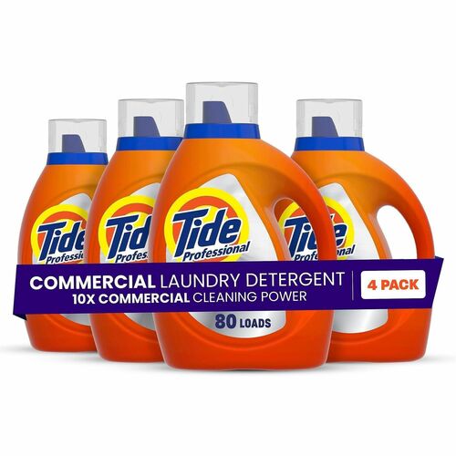 Detergent, Tide Pro, Liquid, 105 Oz 4/CT