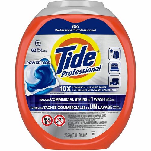 Tide Professional Power Pods, 63 63/PK