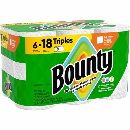 Towel, Paper, 1/6 Tray, 75/Roll 6/CT